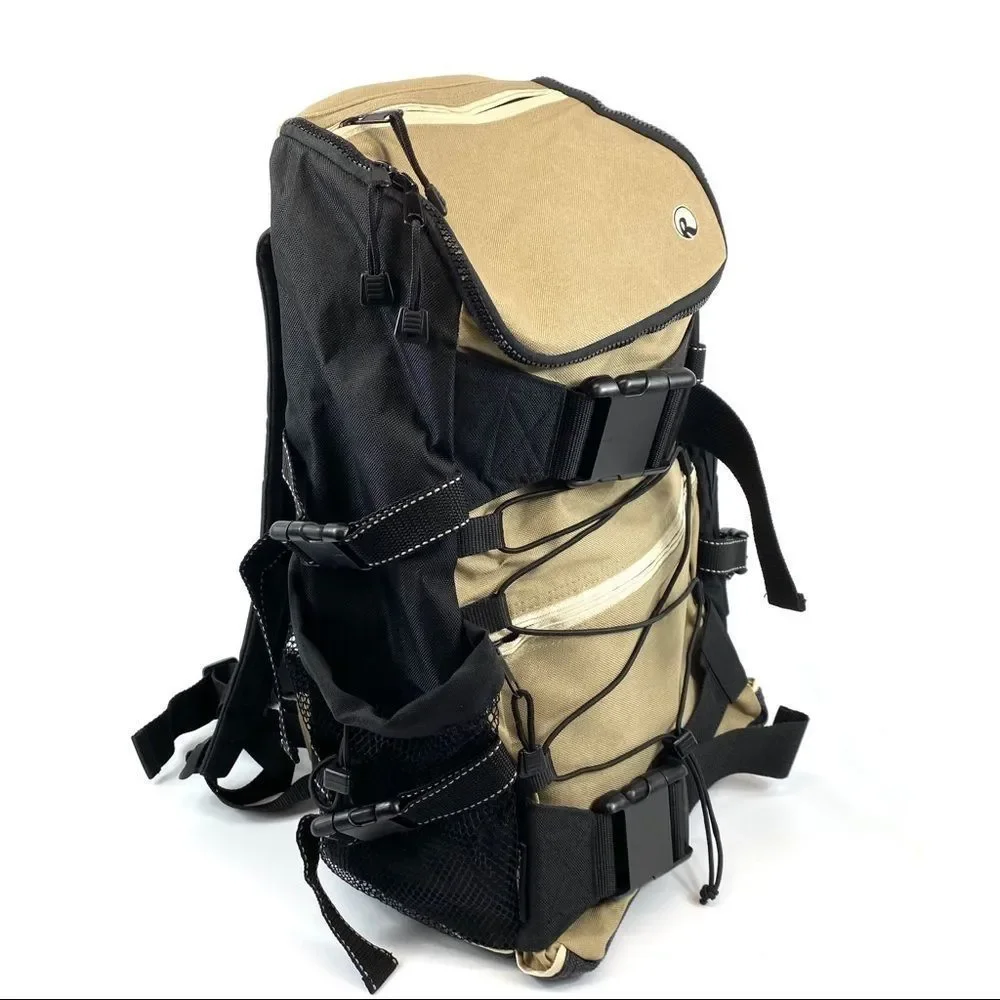 Ripzone Top Loading Lg Backpack - tan & black NWOT